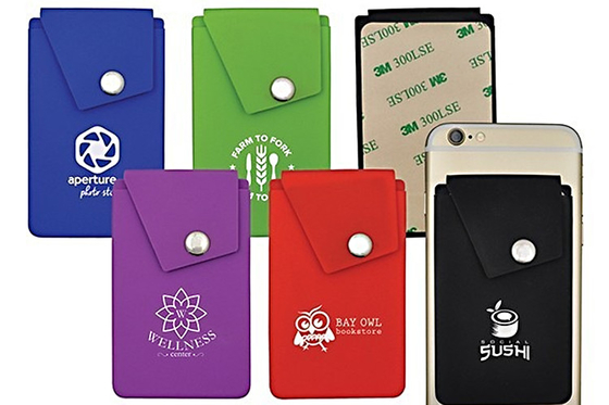 Chine Porte-cartes mobile de portefeuille intelligent, conception de poche de poche de porte-cartes d&#039;identification de silicone usine